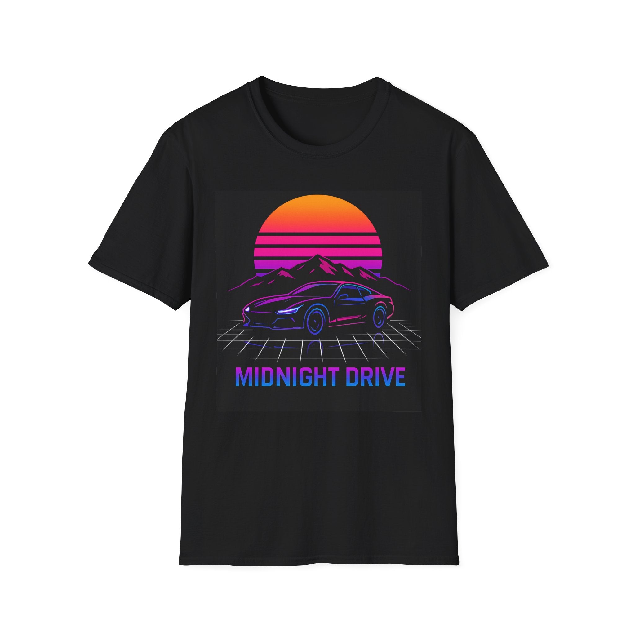 Midnight Drive T-Shirt — Casual Cool Retro Car Tee